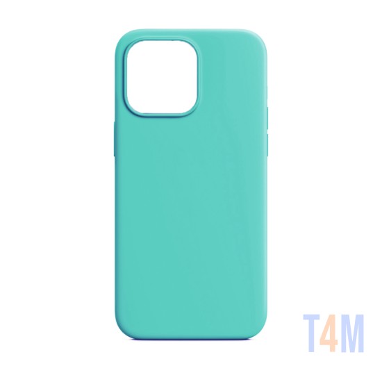 Silicone Case for Apple iPhone 15 Pro Max Sea Green